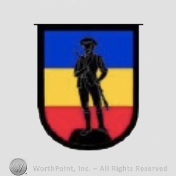 US Army Shoulder Sleeve Insignia: Armor National Guard Schools.