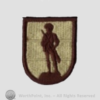 US Army Shoulder Sleeve Insignia: Armor National Guard Schools.