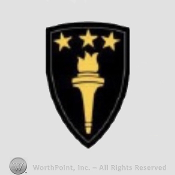 US Army Shoulder Sleeve Insignia: Army War College.