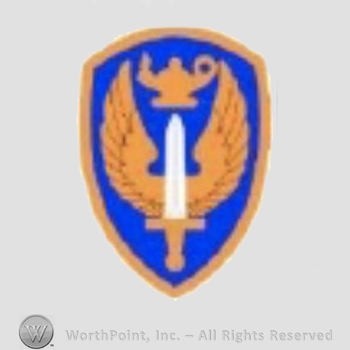 US Army Shoulder Sleeve Insignia: Aviation Logistics School.