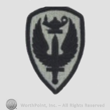 US Army Shoulder Sleeve Insignia: Aviation Logistics School.