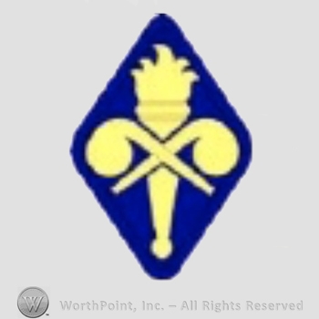 US Army Shoulder Sleeve Insignia: Chemical School.