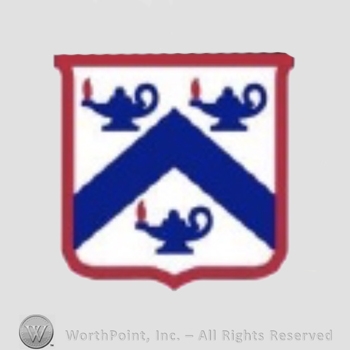 US Army Shoulder Sleeve Insignia: Command and General Staff College and Combined Arms Center and Fort Leavenworth.