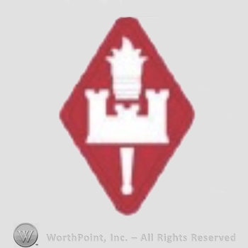 US Army Shoulder Sleeve Insignia: Engineer Center and Fort Leonard Wood and School