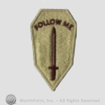US Army Shoulder Sleeve Insignia: Infantry School.