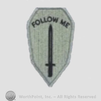 US Army Shoulder Sleeve Insignia: Infantry School.