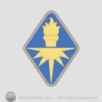 US Army Shoulder Sleeve Insignia: Intelligence Center and School.