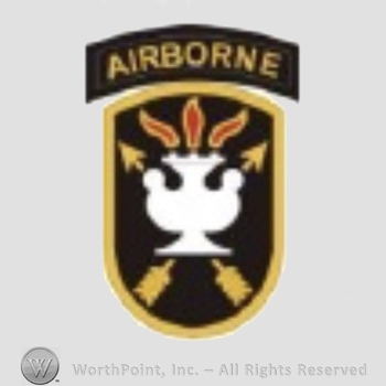 US Army Shoulder Sleeve Insignia: John F. Kennedy Special Warfare Center.