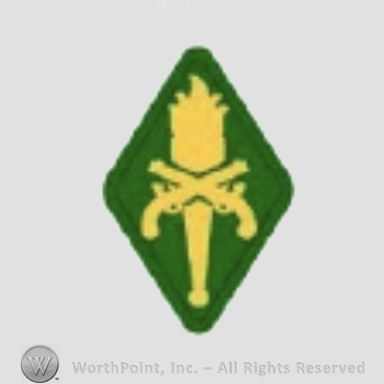US Army Shoulder Sleeve Insignia: Military Police School.