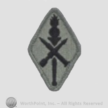US Army Shoulder Sleeve Insignia: Missile and Munitions Center and School .