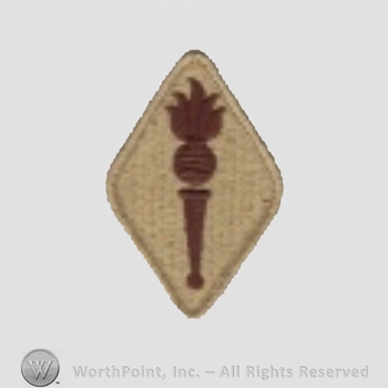 US Army Shoulder Sleeve Insignia: Ordnance School and Center.