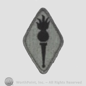 US Army Shoulder Sleeve Insignia: Ordnance School and Center.