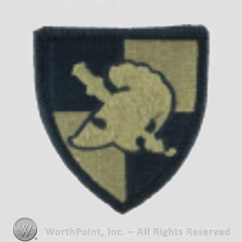 US Army Shoulder Sleeve Insignia: US Millitary Academy Cadet.