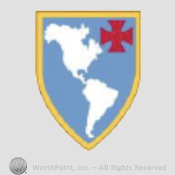 US Army Shoulder Sleeve Insignia: Western Hemisphere Institute for Security Cooperation.