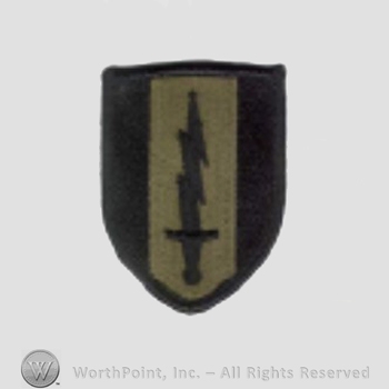 US Army Shoulder Sleeve Insignia: 1st Signal Command.