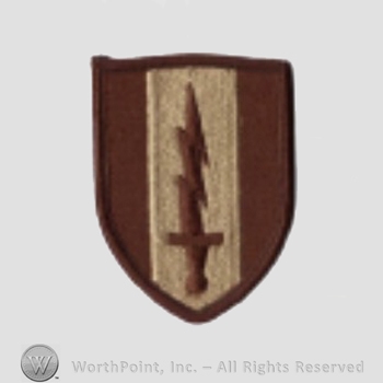 US Army Shoulder Sleeve Insignia: 1st Signal Command.