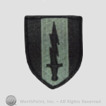 US Army Shoulder Sleeve Insignia: 1st Signal Command.