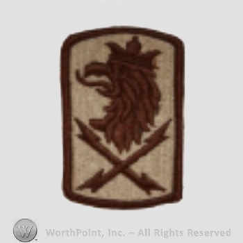 US Army Shoulder Sleeve Insignia: 22nd Signal Brigade.