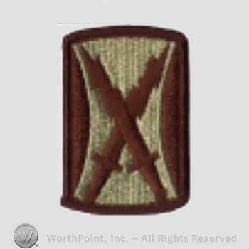 US Army Shoulder Sleeve Insignia: 106th Signal Brigade.