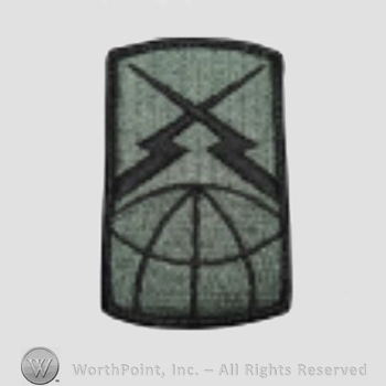 US Army Shoulder Sleeve Insignia: 160th Signal Brigade.