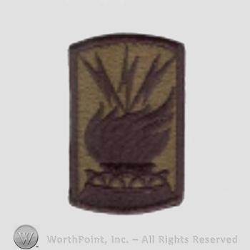 US Army Shoulder Sleeve Insignia: 187th Signal Brigade.