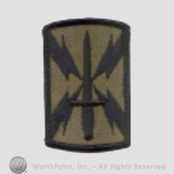US Army Shoulder Sleeve Insignia: 1101st Signal Brigade.