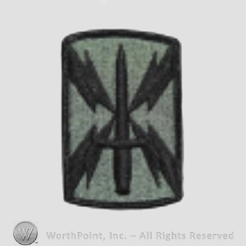 US Army Shoulder Sleeve Insignia: 1101st Signal Brigade.