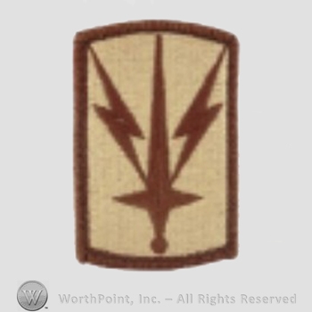 US Army Shoulder Sleeve Insignia: 1107th Signal Brigade.