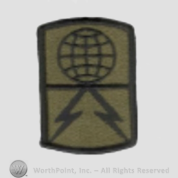 US Army Shoulder Sleeve Insignia: 1108th Signal Brigade.