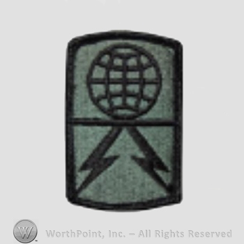 US Army Shoulder Sleeve Insignia: 1108th Signal Brigade.