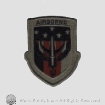 US Army Shoulder Sleeve Insignia: Combined Forces Special Operations Command - Afghanistan.