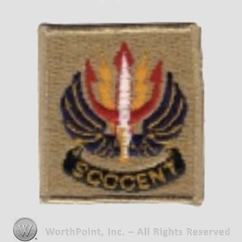 US Army Shoulder Sleeve Insignia: Special Operations Command, Central.