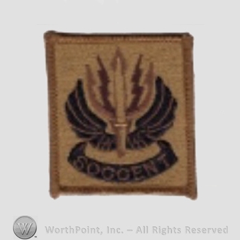 US Army Shoulder Sleeve Insignia: Special Operations Command, Central.