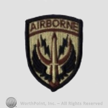 US Army Shoulder Sleeve Insignia: Special Operations Command, Central.