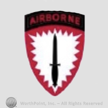 US Army Shoulder Sleeve Insignia: Special Operations Command, Europe.