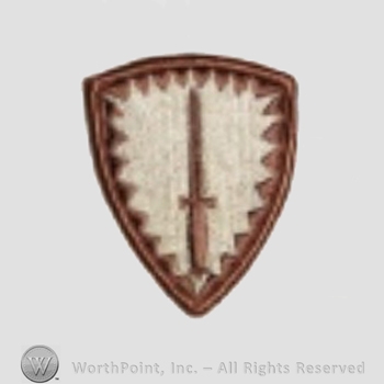 US Army Shoulder Sleeve Insignia: Special Operations Command, Europe.