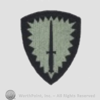 US Army Shoulder Sleeve Insignia: Special Operations Command, Europe.