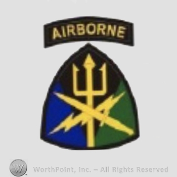 US Army Shoulder Sleeve Insignia: Special Operations Command, Joint Forces Command.