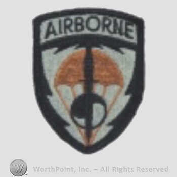 US Army Shoulder Sleeve Insignia: Special Operations Command, Korea.
