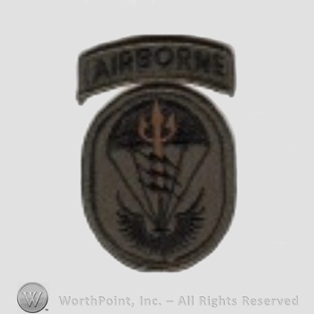 US Army Shoulder Sleeve Insignia: Special Operations Command, South.