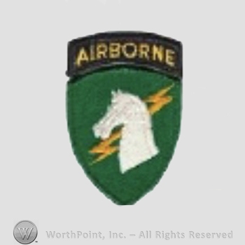 US Army Shoulder Sleeve Insignia: 1st Special Operations Command.