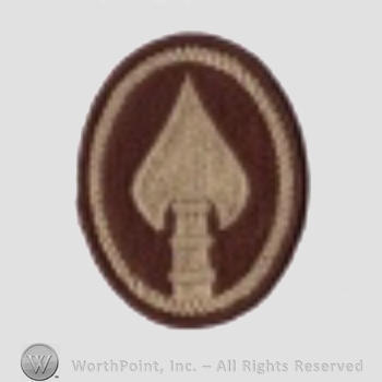 US Army Shoulder Sleeve Insignia: US Special Operations Command.