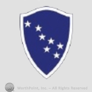 US Army Shoulder Sleeve Insignia: Alaska State Area Command.