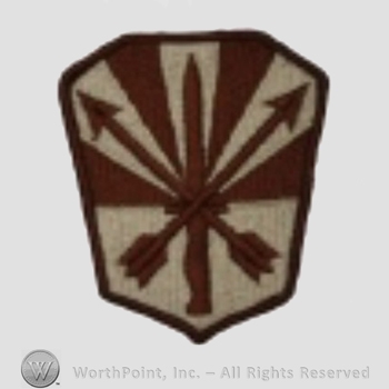 US Army Shoulder Sleeve Insignia: Arizona State Area Command.