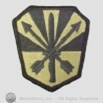 US Army Shoulder Sleeve Insignia: Arizona State Area Command.