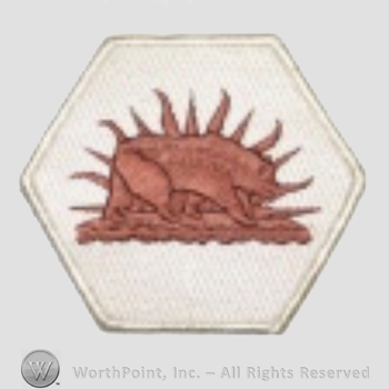 US Army Shoulder Sleeve Insignia: California State Area Command.