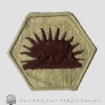 US Army Shoulder Sleeve Insignia: California State Area Command.