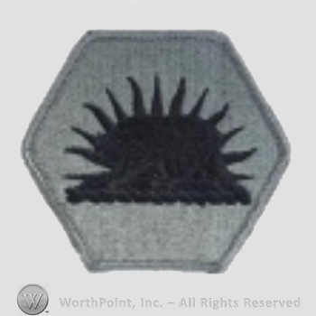 US Army Shoulder Sleeve Insignia: California State Area Command.