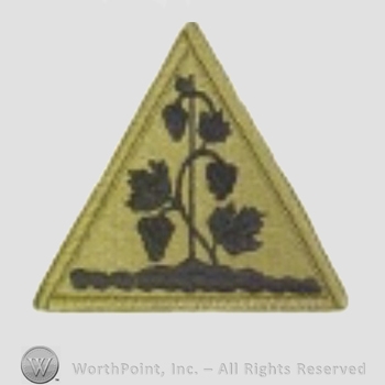 US Army Shoulder Sleeve Insignia: Connecticut State Area Command.