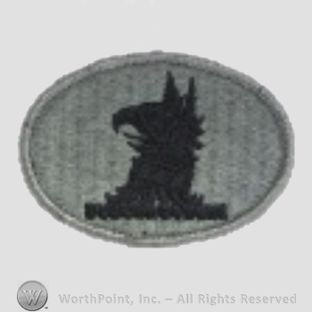 US Army Shoulder Sleeve Insignia: Delaware State Area Command.